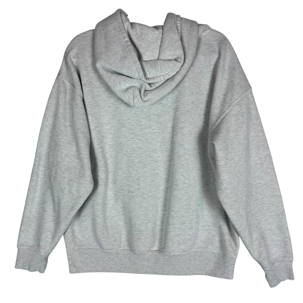 Beatrix Potter Hoodie Mens Medium Gray Fleece Peter Rabbit Embroidered Graphic - Picture 2 of 11